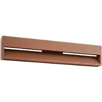 LUCANDE Utomhusbelysning , Trevin, Brun / rost, Aluminium, Modern