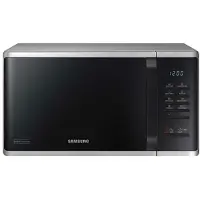 Samsung MS23K3513AS, Bänkdiskmaskin, Enbart mikrovågsugn, 23 l, 800 W, Inbyggd display, LED