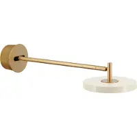 UMAGE Vägglampa , Asteria, dimbara, Vit, Vardagsrum, Metall, Design