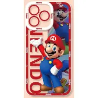 MINISO Super Mario Bros Spelfodral För Iphone 15 Pro Max 16 11 14 13 12 X XS XR 7 8 Plus Skal Silikon Funda Transparent For iPhone 13 Pro