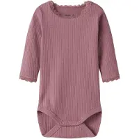 Name it Body l/ä - Rib - NbfHallie - Mesa Rose - - 74 - Body L/Ä