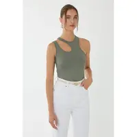 Hiccups for Kids Asymmetrisk Krage Crop Top