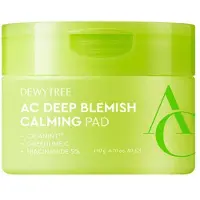 DEWYTREE AC Djup Lugnande Mörka Fläckar Toner Pads 80 Ark 190g K-Beauty Fläckvård Lugnande Pads