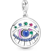 FOXANRY Jewelry 2023 Sterling Silver S925 berlock ME Heart Charm Loved Hoops Örhänge Fit original Armband Me kvinnor smycken present