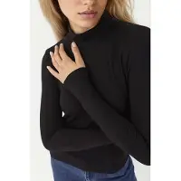 Hiccups for Kids Slim Fit Höghalsskjorta med Lång Ärmo