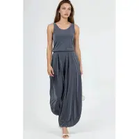Busem Fållad Modal Jumpsuit