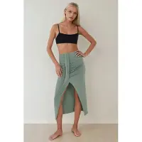 Hiccups for Kids Högmidjad Bodycon Draperad Maxikjol
