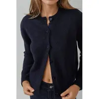 Hiccups for Kids Rundhalsad Stickad Mjuk Känsla Cardigan