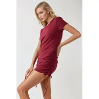 Hiccups for Kids Texturerad Byxdress med Rundad Halsringning Mini