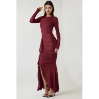 Hiccups for Kids Tunikaklänning i bodycon-modell med ryschrörelser och rundad halsringning