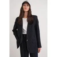MixRay Randig Oversize Blazer