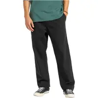 Quiksilver - Byxor - Taxer Regul Twill Pant Black för UnisexBomull - Storlek S - Svart