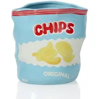 Bitten Chips Keramisk dekorationsvas blue