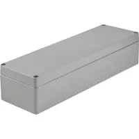 Bopla EUROMAS A 124 01124000 Industrihölje 360 x 120 x 81 Aluminium Silver-grå (RAL 7001) 1 st
