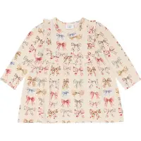 Hust & Claire Klänningsbody l/ä - HCKristi BIG Pilbågar - Kit - - 1½ år (86) - Body L/Ä