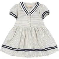 Konges Sløjd Klänning - Allie Sailor - Blå Stripe - - 4 år (104) - Klänning