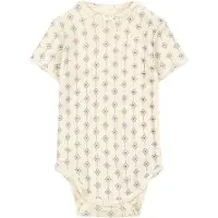 Konges Sløjd Body k/ä - Hålmönster - Minnie - Muro Blu - - 68 - Body K/Ä