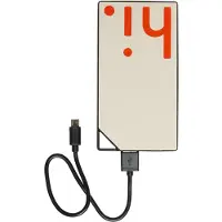 Design Letters Powerbank - 8000mAh - Beige - - One Size - Powerbank