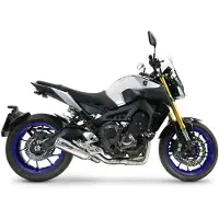 Gpr Exclusive M3 Inox Yamaha Mt-09 Tracer 900 17-20 Icke-homologiserat Komplett Avgassystem