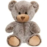 Teddykompaniet Gosedjur - Otto - 19 cm - Brun Mererad - - One Size - Gosedjur