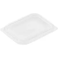 Plus Pack Lock till foliebricka, , rektangulär 114x88x9mm RPET, transparent, förp. a 100 st livsmedelsgodk