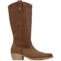 Refresh för kvinnor. 17529202-CAMEL Stövlar 175292 brun (39), 3 till 5 cm, Zip, Casual