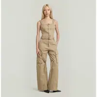 G-Star Elevated Dungaree - Beige - Women