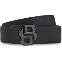 BOSS Bälte 'B_Icon' brun / svart