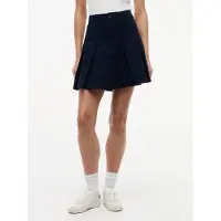 Tommy Hilfiger Tommy Jeans Washed Canvas Pleated Mini Skirt