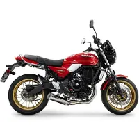 Gpr Exclusive M3 Inox Kawasaki Z 650 Rs 24-25 Icke-homologiserat Komplett Avgassystem