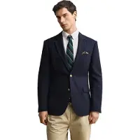 Gant för män. 7706311 Amerikansk marinblå klubbjacka (56), Casual, Ull, Klassisk, Marino