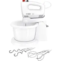 Bosch CleverMixx MFQ2600W - Mixer - 375 W - vit/röd
