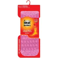 Heat Holder - Halkfria termiska strumpor med grepp för damer