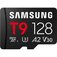 Samsung T9 microSDXC-Kort Box 128 GB UHS-I U3, A2 Application Performance Class, Class 10, v30 Video Speed Class