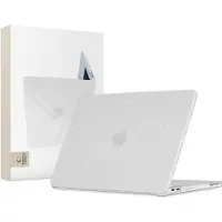 Tech-Protect SmartShell-fodral för MacBook Neo 13" 2026 - Klarglittrande