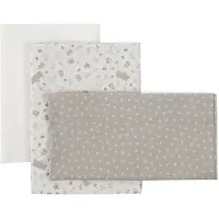 cambrass Abete 50x90x1 Cm Dra-på-lakan För Spjälsäng 3 Enheter