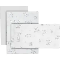 cambrass Merlo 50x90x1 Cm Dra-på-lakan För Spjälsäng 3 Enheter