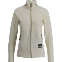 Lundhags Women's Tived Merino Full Zip Chalk White