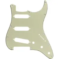 Fender 11-håls Modern Stratocaster-plektrumskydd S/S/S Mintgrönt