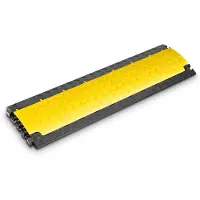 Adam hall Kabelbrygga 85150 Termoplastisk polyuretan (TPU) Svart, Gul Antal kanaler: 6 1010 mm Innehåll: 1 st