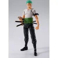 Tamashii Nations One Piece S.h.figuarts Roronoa Zoro Romance Dawn-version Actionfigur 15 Cm
