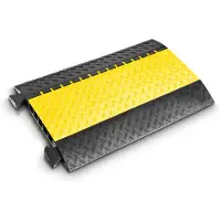 Defender Kabelbrygga 85300 Termoplastisk polyuretan (TPU) Svart, Gul Antal kanaler: 5 870 mm Innehåll: 1 st