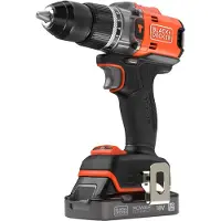Black & Decker Slagskruvdragare / borr BLD683D2XK-QW; 18 V; 45 Nm; 2x2,0 Ah batt.