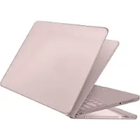 Tech-Protect Softshell-fodral för MacBook 13" 2026 - Matt rosa