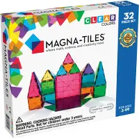 Magna-Tiles Clear Colours 32 pcs - (90208)