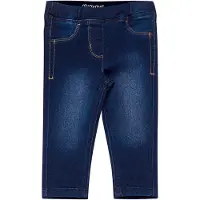 Minymo Byxor - Stretch Slim Fit - Mörkblå Denim - - 62 - Jeans