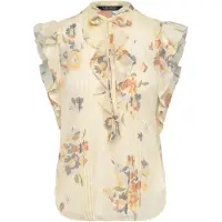 Ralph Lauren Blus kräm / umbra / gul / basalgrå