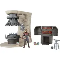 Hasbro The Mandalorian Stjärnornas Krig Vapensmeden Lakeside Covert World Vintage Collection Vapensmedens Smedja Med Vapensmeden