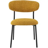 Creative Collection Bloomingville Manal matstol, gul, FSC100% plywood