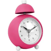 Karlsson väckarklocka Chaplin matt bright pink KA5979BP